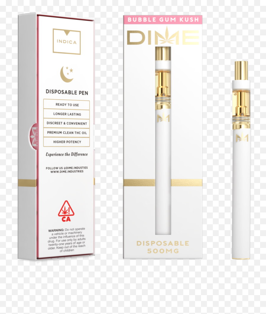 Download 500mg Flavors - Dime Vape Pen Png Image With No Dime Industries Disposable,Vape Pen Png