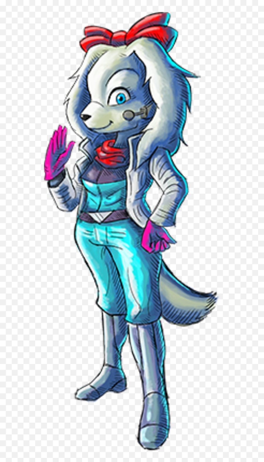 Official Character Art Of Fay For Star Fox 2 - Star Fox 2 Characters Png,Star Fox Logo Png