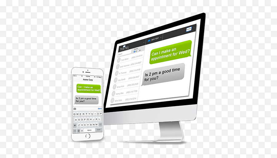 Textel - Business Texting Platform The Best Platform For Personal Computer Png,Texting Png