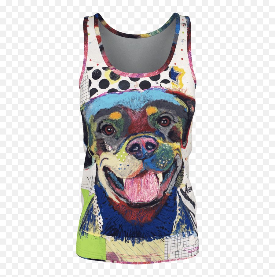 Love My Rottweiler Tank Top For Women Png