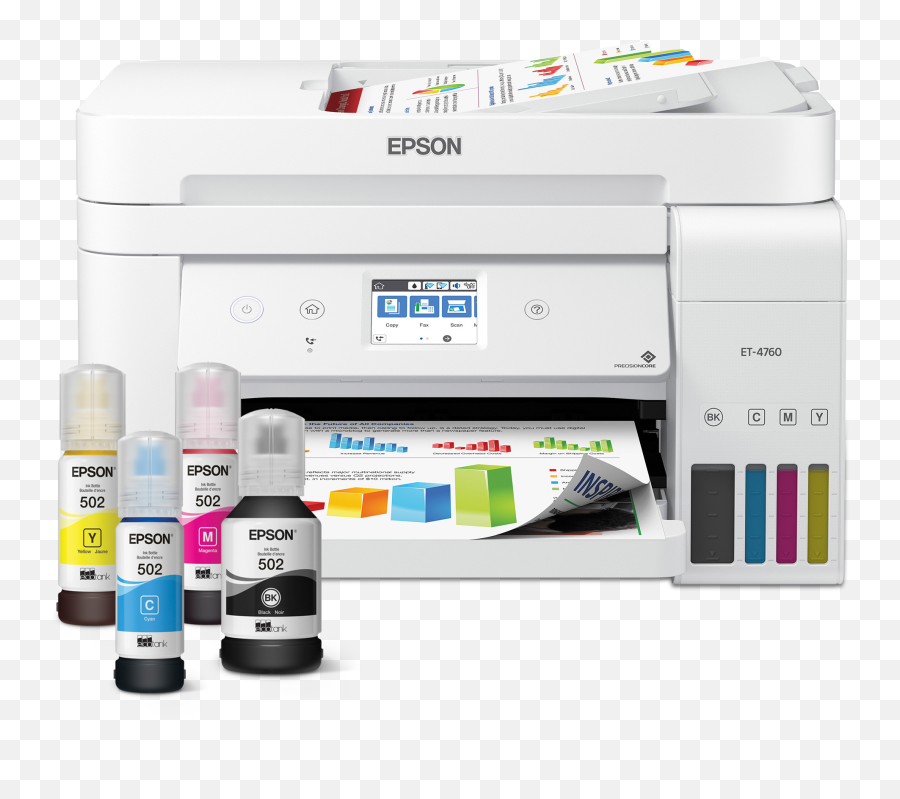 Download Epson Ecotank 4760 Hd Png - Uokplrs Epson Ecotank Et 3760 Ink,Shaq Png