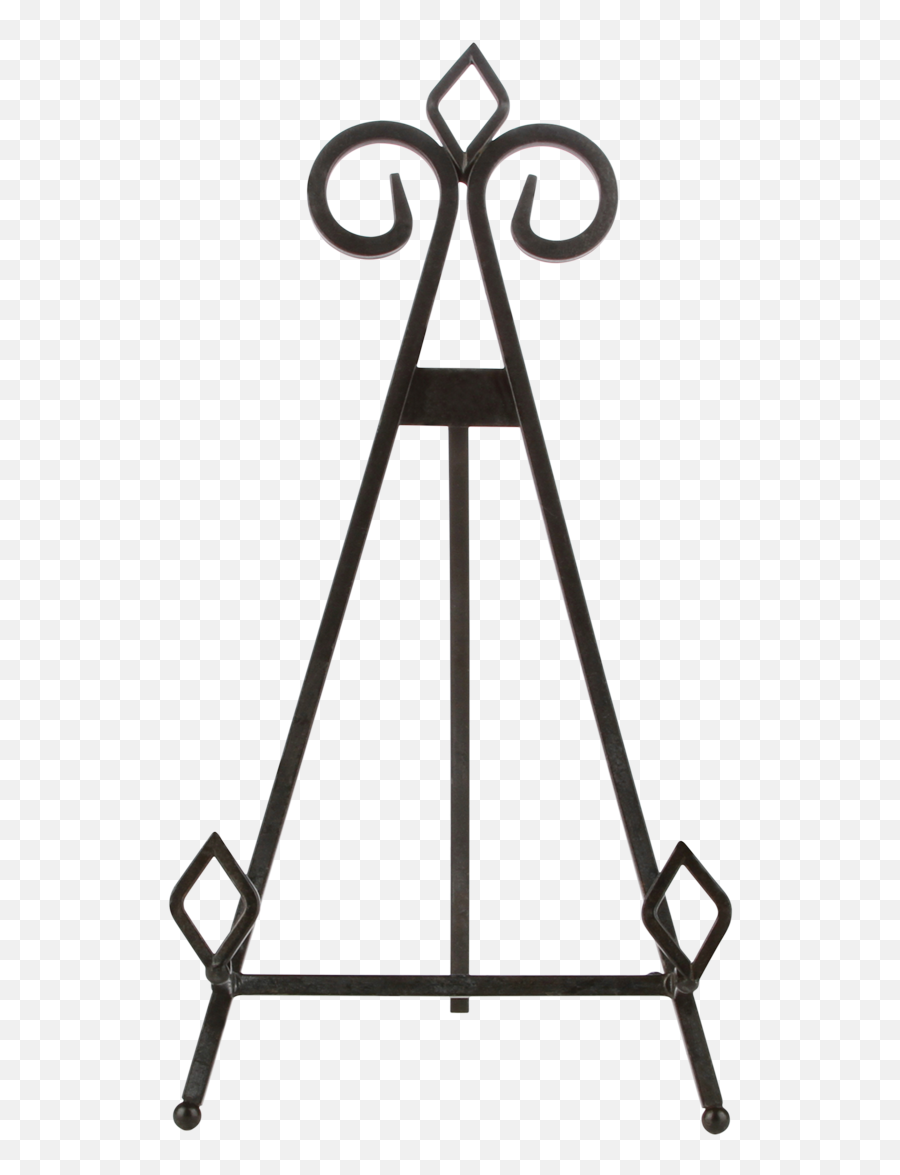 Wrought Iron Tabletop Easel 14 Rentals Bright - Sign Png,Easel Png