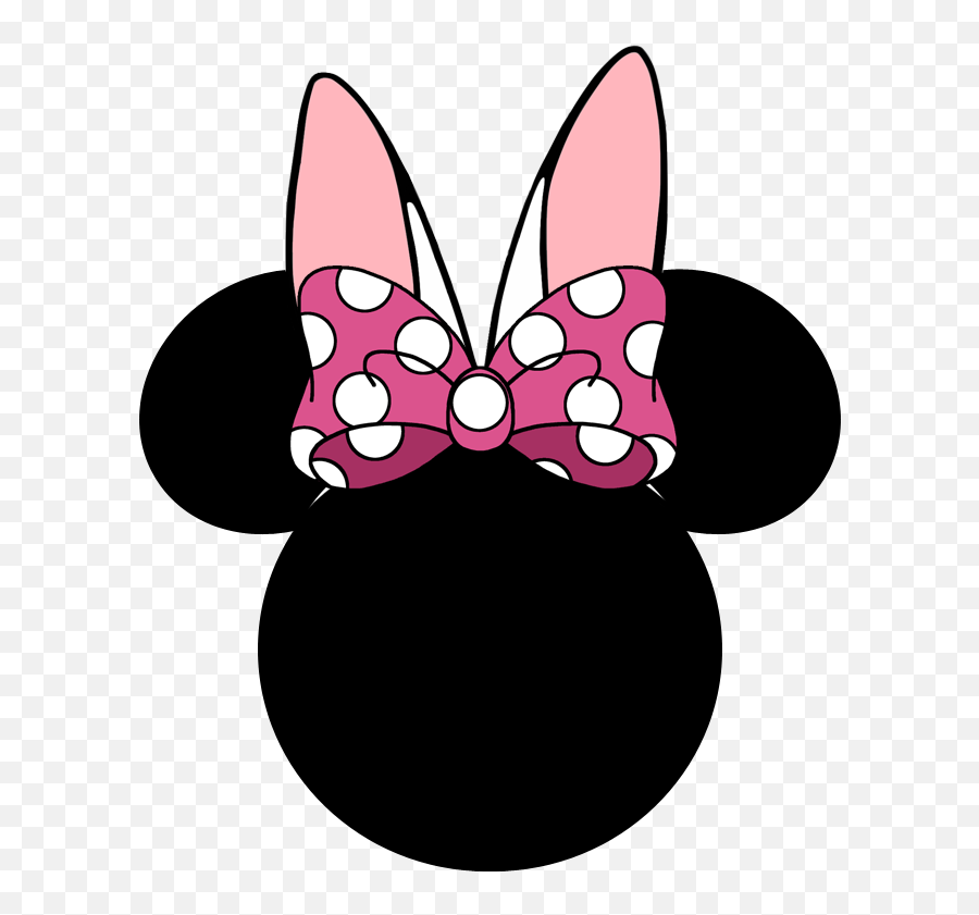 Mickey And Minnie Mouse Easter Bunny Ears Icons - Minnie Mouse Cartoon Pink  Ears Png,Bunny Ears Png - free transparent png images 