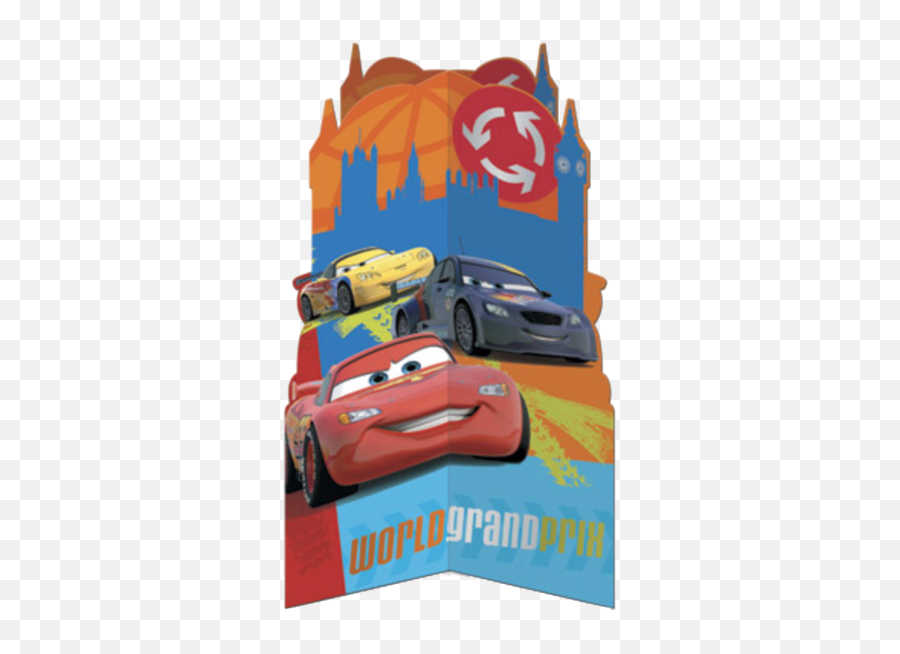 Disney Cars 3d Foil Centrepiece - Sports Car Png,Disney Cars Png
