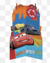Disney Cars 3d Foil Centrepiece - Sports Car Png,Disney Cars Png