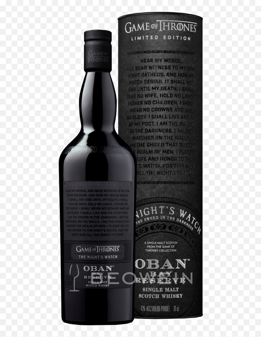 Game Of Thrones Oban Bay Reserve 07 L Buy Online - Oban Night Watch Png,Game Of Thrones Crown Png