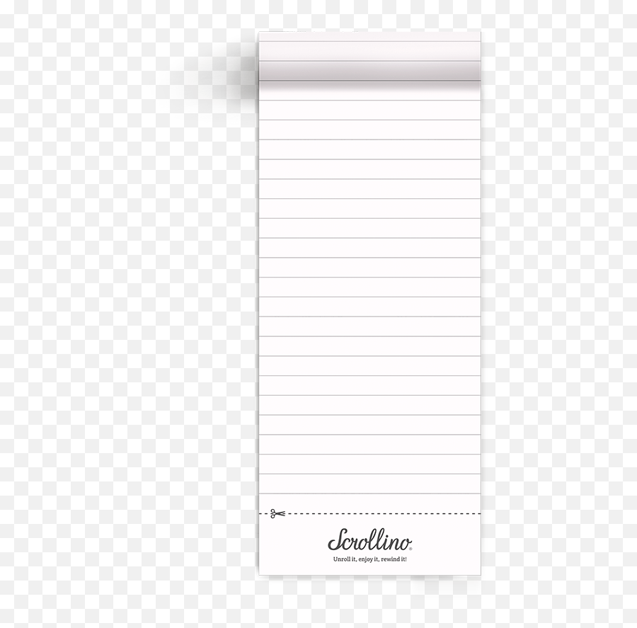 Refills For Scrollino Lined Paper - Paper Png,Lined Paper Png