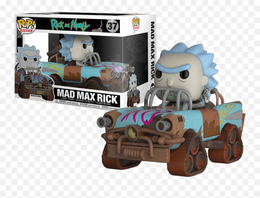 Rick And Morty - Mad Max Rick Pop Ride Vinyl Figure Funko Pop Rick Y Morty Png,Rick Sanchez Png