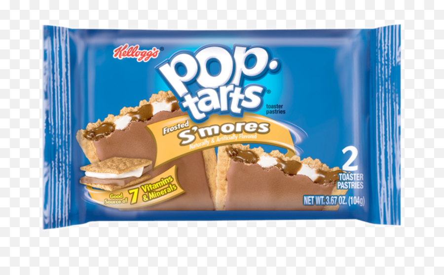 Pop Tarts Frosted Smores 2 - Pack Pop Tart Frosted S Mores Png,Smores Png