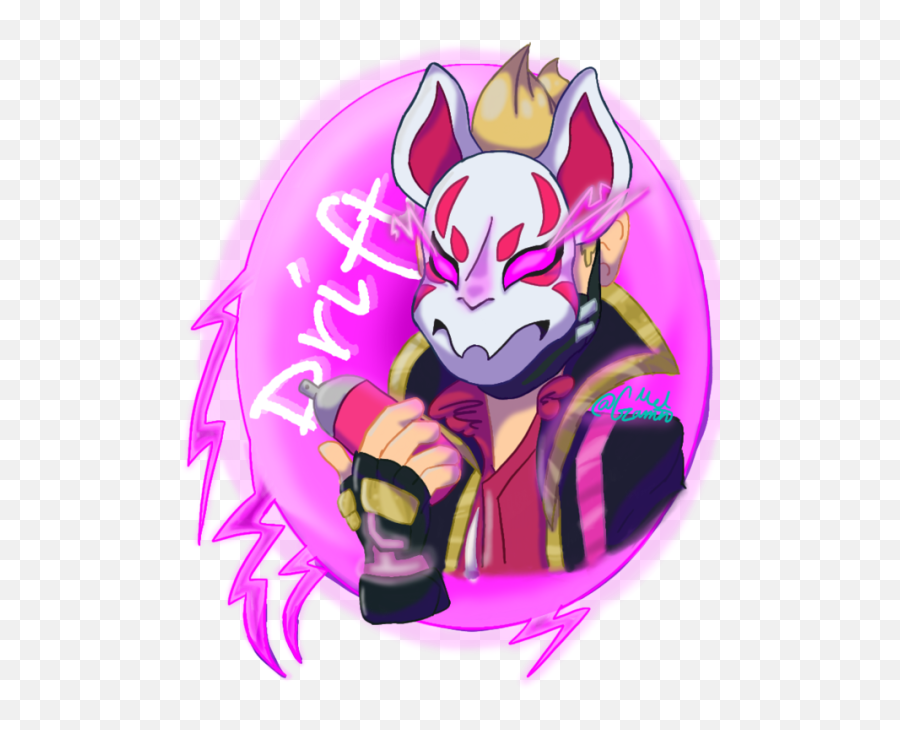 Finished This Im Happy Took Me 4 Hrs - Fortnite Characters Anime Transparent Png,Fortnite Drift Png