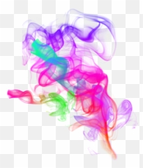 Art Designs Colorful Smoke Effects - Transparent Background png