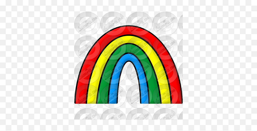 Rainbow Picture For Classroom Therapy - Horizontal Png,Rainbow Clipart Transparent