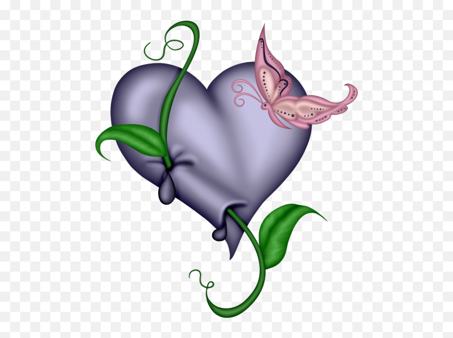 Coeurtubepng - Heart Butterfly Png Clipart Full Size Png Gif Clipart Hearts,Coeur Png
