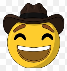 Sheriff Emoji - Cowboy Emoji Youtooz png
