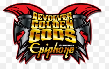 And The Winners Of Golden Gods 2013 - Logo Revolver png
