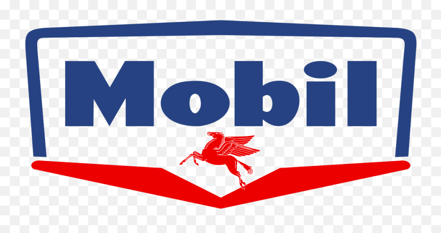 Mobil - Mobil 1 Old Logo Png,Red Pegasus Logo