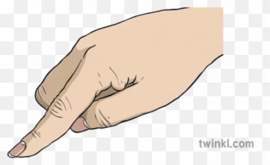 Finger Pointing Hand Choosing Ks2 - Horizontal png