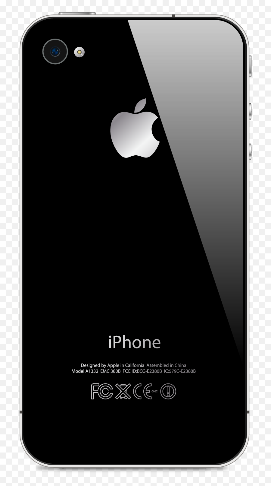 Apple Iphone Png Transparent Free Images Only - Iphone Png Back Side,Apples Transparent Background