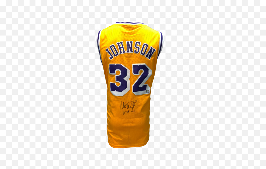 Leilão Camisa Magic Johnson - Magic Johnson Jersey Png,Magic Johnson Png