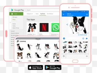 Create Your Pet Emoji To Share In Messages - DoggyMojis Services Technology Applications png