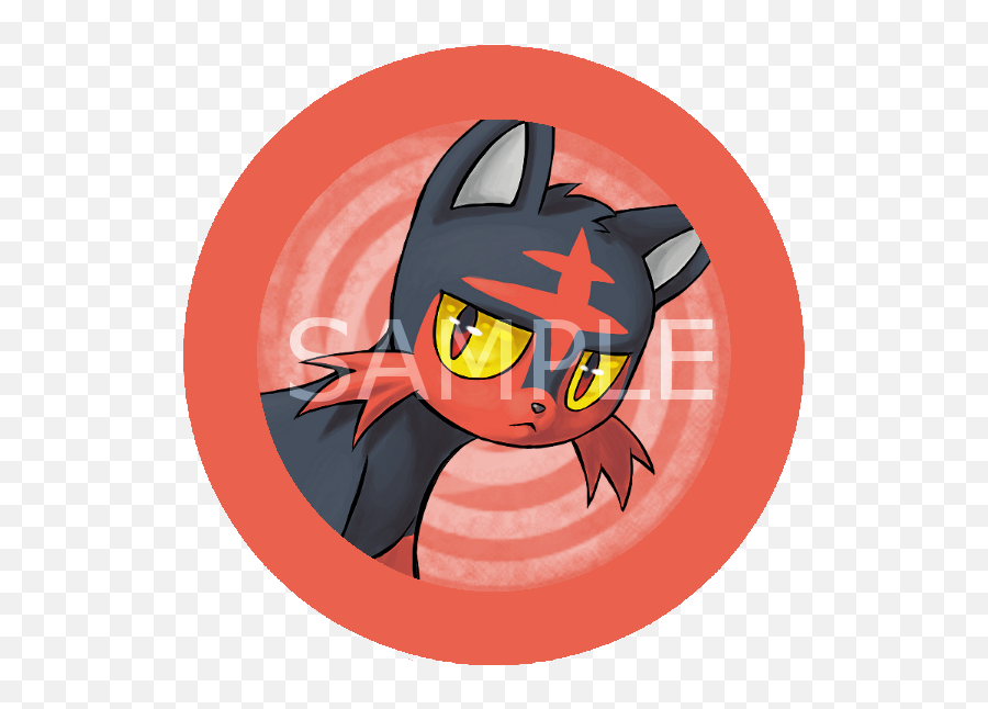 Litten Png Image With No Background - Fictional Character,Litten Png