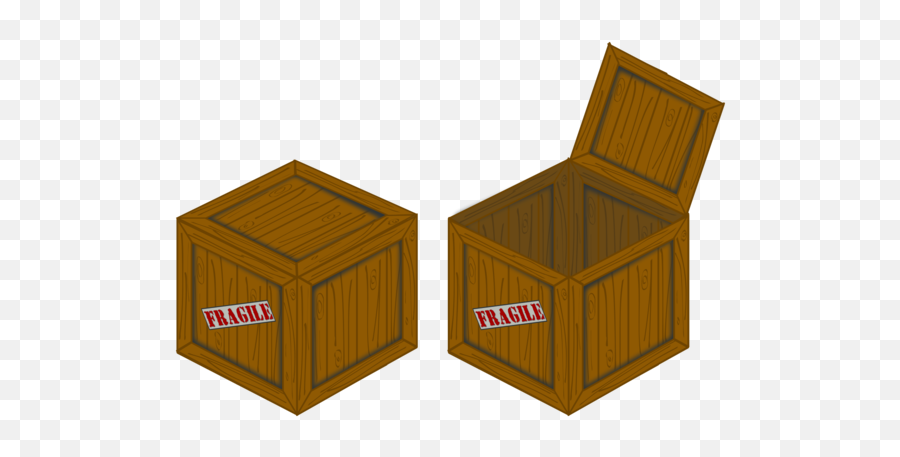 Box Angle Crate Png Clipart - Clip Art,Crate Png
