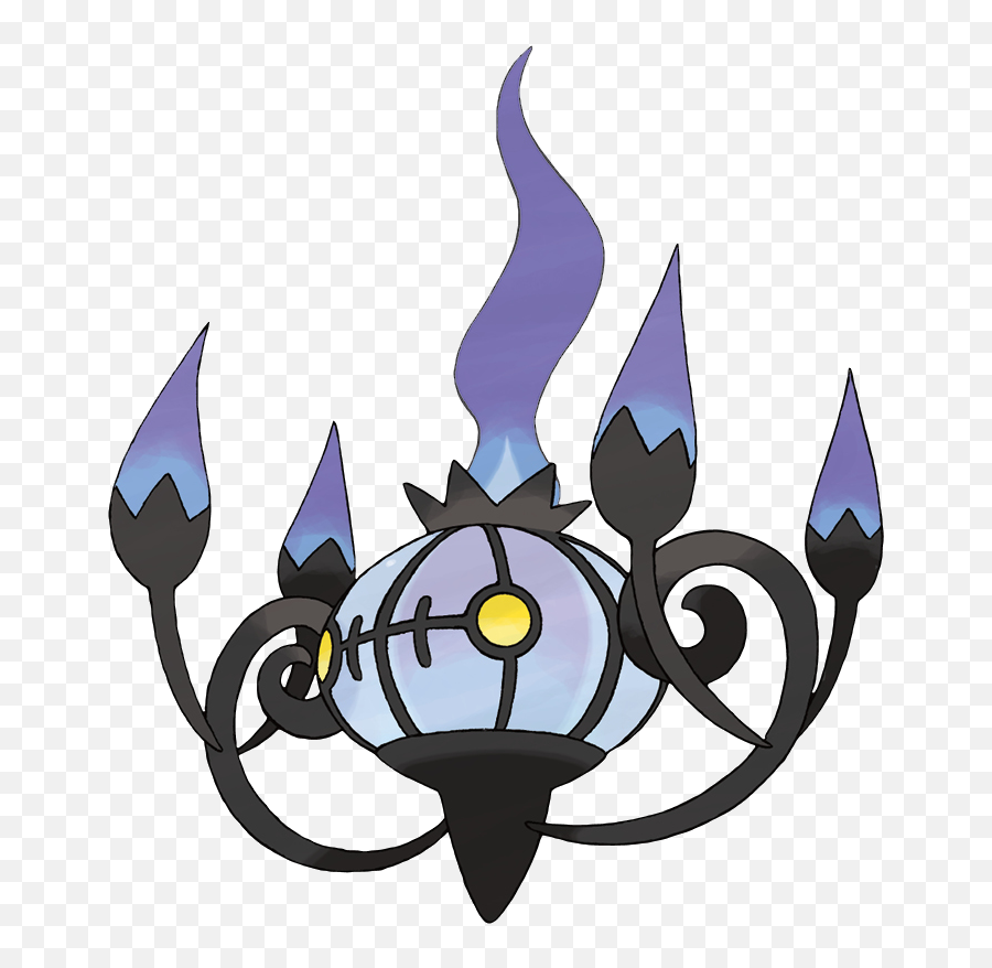 Chandelure Pokémon - Bulbapedia The Communitydriven Chandelier Pokemon Png,Purple Flames Png