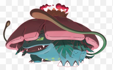 Official Art Of Gigantamax Venusaur And - Venusaur Serebii Png,Blastoise Icon