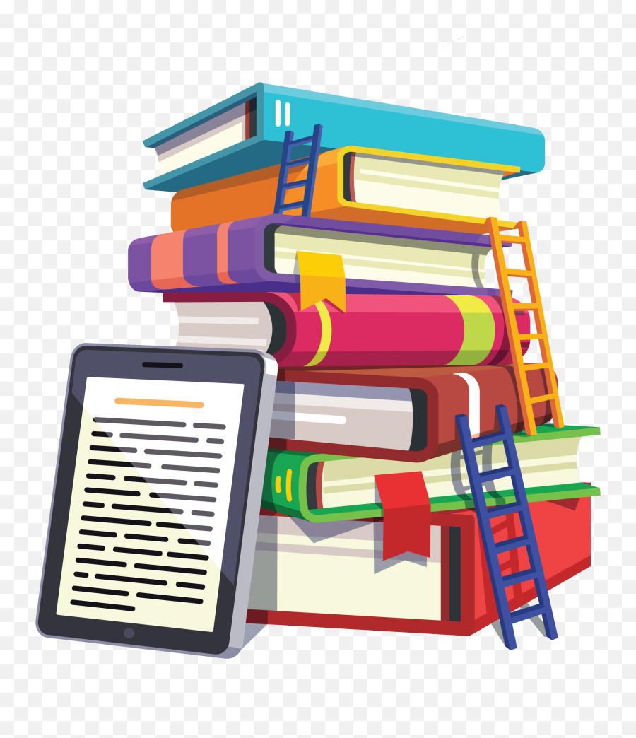 Bridges Newsletter Signup - Colorful Stack Of Books Png,Library Books Icon