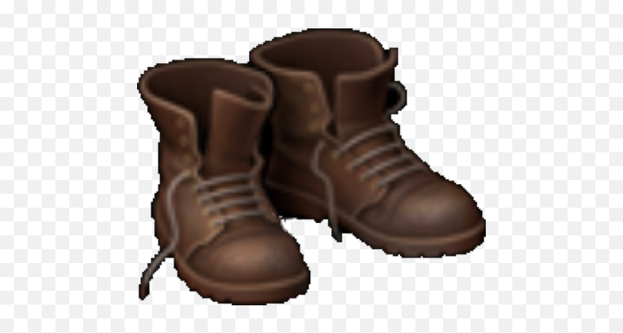 Survival Wiki - Lace Up Png,Workboots Icon