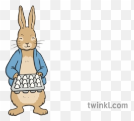 Peter Rabbit 12 Eggs Illustration - Twinkl Cartoon Png,Peter Rabbit Png