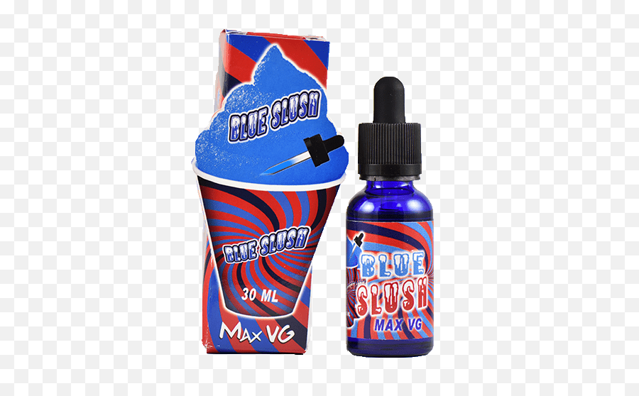 Download Hd Fogworks Premium E - Liquid Blue Slush Blue Plastic Bottle Png,Vape Png