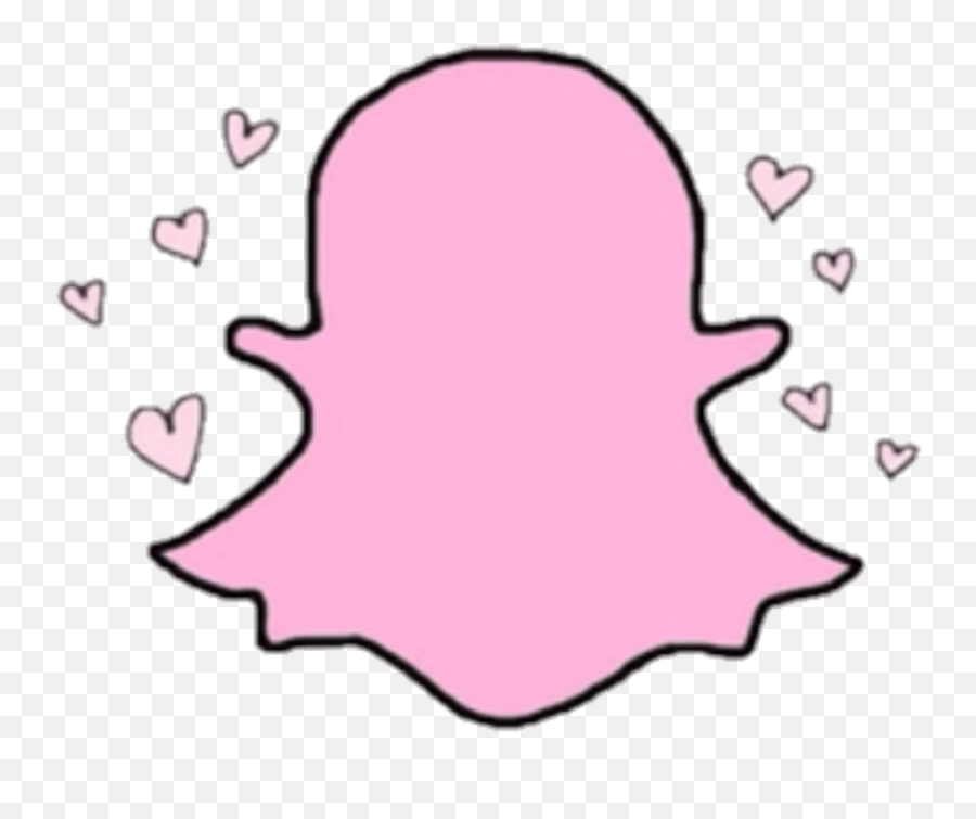 Pastel Pink Aesthetic Snapchat Logo - Pastel Snapchat Png,Blue Icon Snapchat