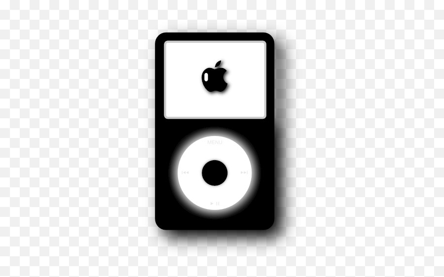 Black Ipod Video Icon 3d Cartoon Pack Sets Ninja - Ipod Logo Black And White Png,Black And White Counter Strike Icon For Pc