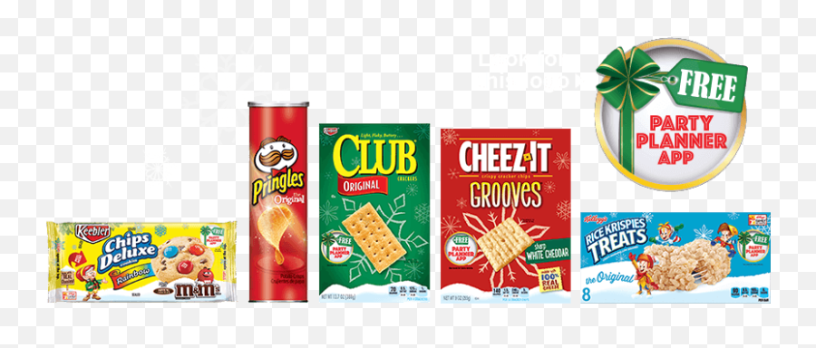Get A Free Party Planner App And Live Help From Pro - Cheez Its Png,Pringles Png
