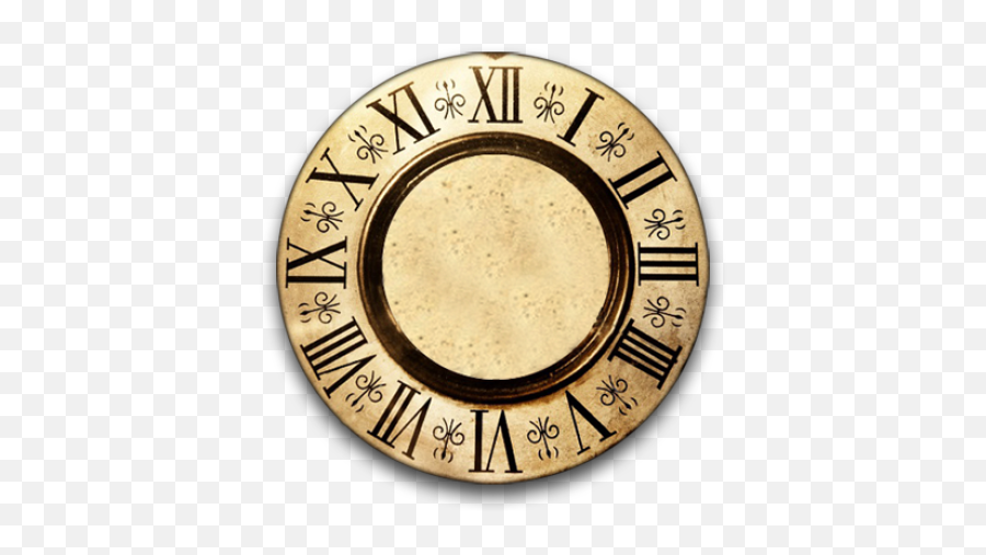 antique clock face without hands