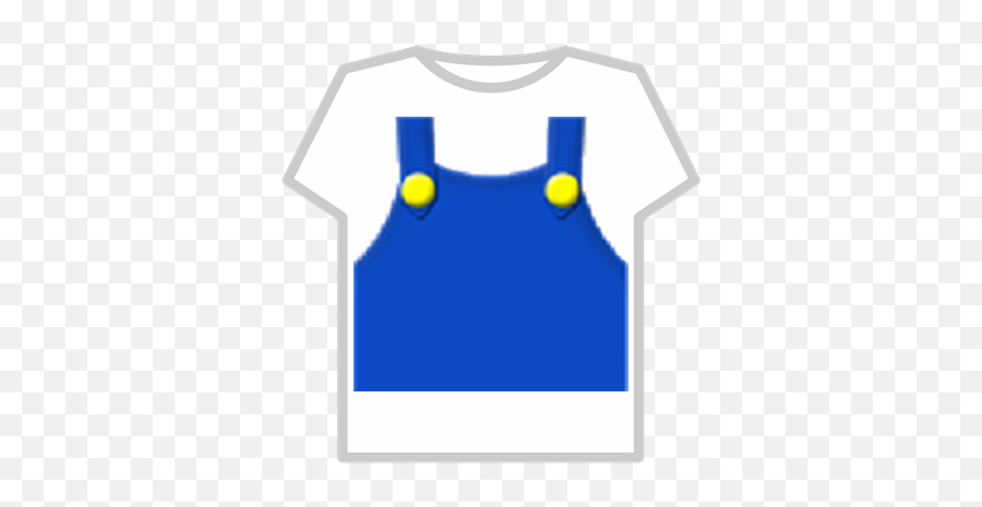 3d Mario Overalls Transparency - Flamingo T Shirt Roblox Png,Overalls Png
