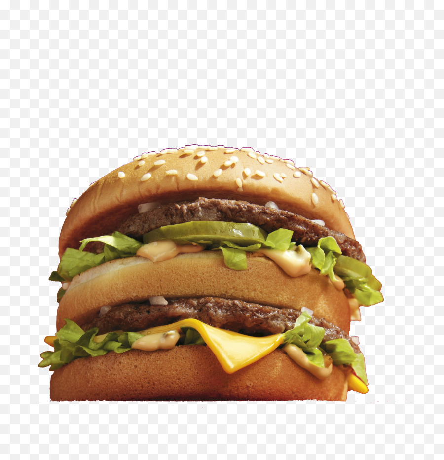 Download Hamburger Mcdonald - Burger King Big Mac Full Show Me Food Png,Burger Transparent Background