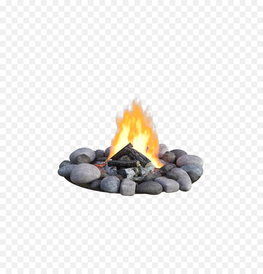Campfire Smoke Camping - Campfire With Smoke Png,Fire Ash Png