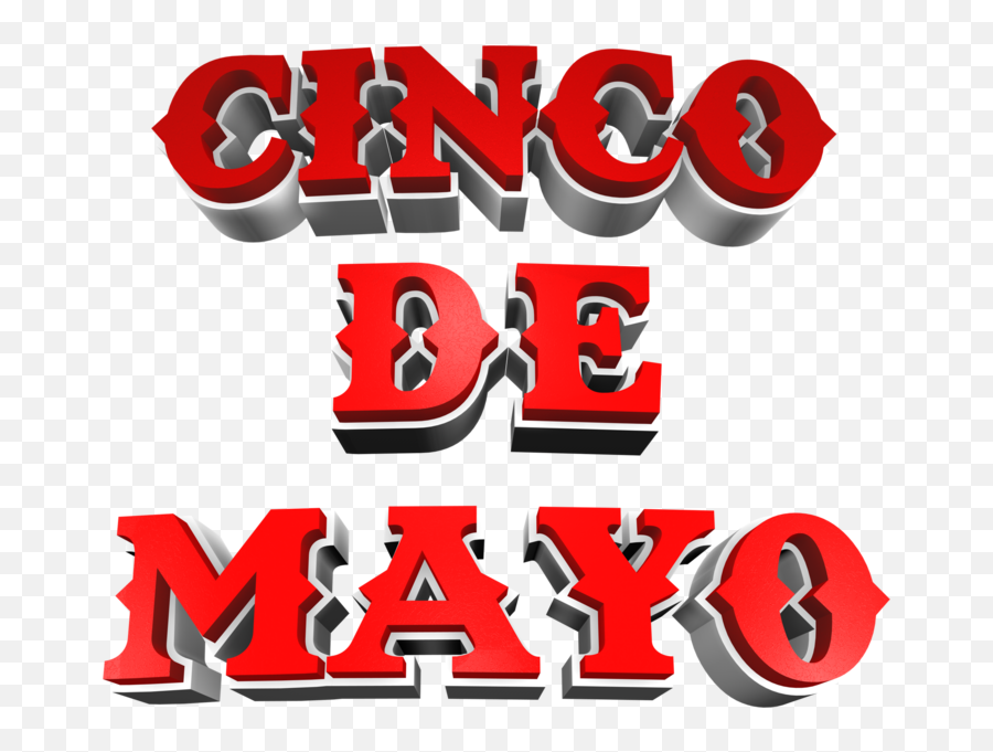 Cinco De Mayo 3d Png Official Psds - Clip Art,Cinco De Mayo Png