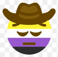 When You Always Yee - Sad Cowboy Emoji Png,Pensive Emoji Transparent