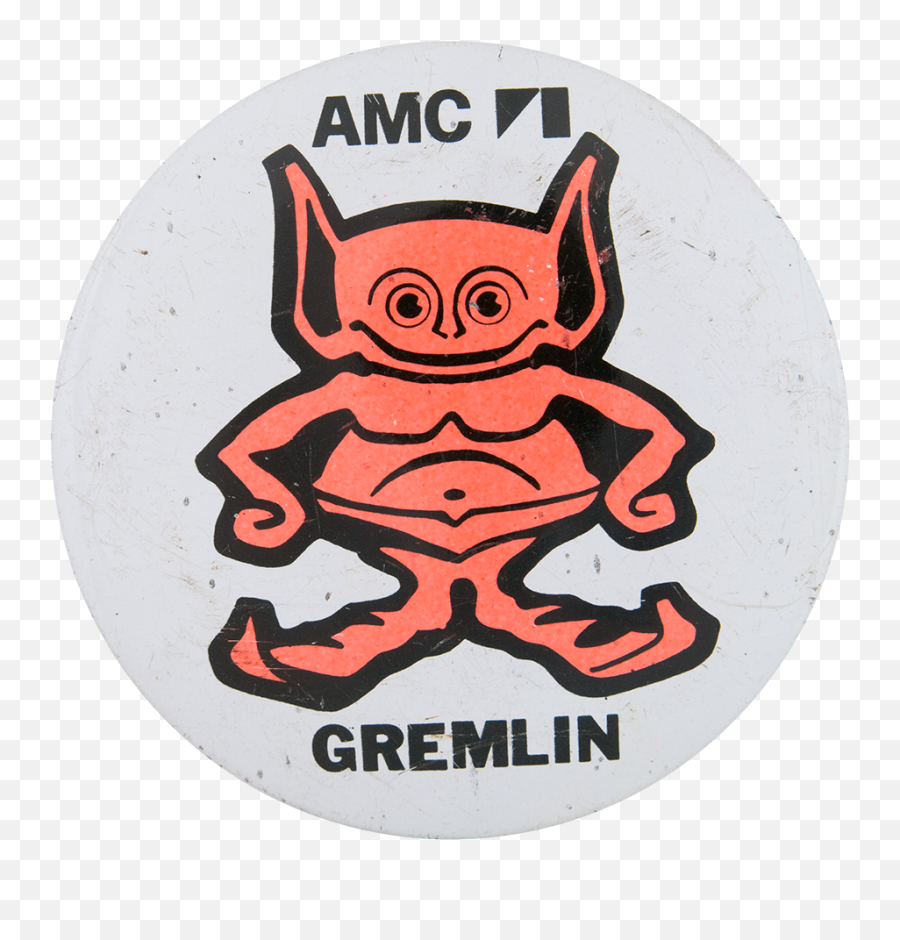 Amc Gremlin Busy Beaver Button Museum - Amc Gremlin Logo Png,Gremlin Png