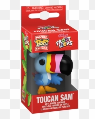 Froot Loops - Toucan Sam Funko Pocket Pop Keychain Ad Icons png