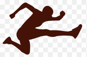 Leap Icons In Svg Png Ai To Download - Silhouette Man Jumping Png