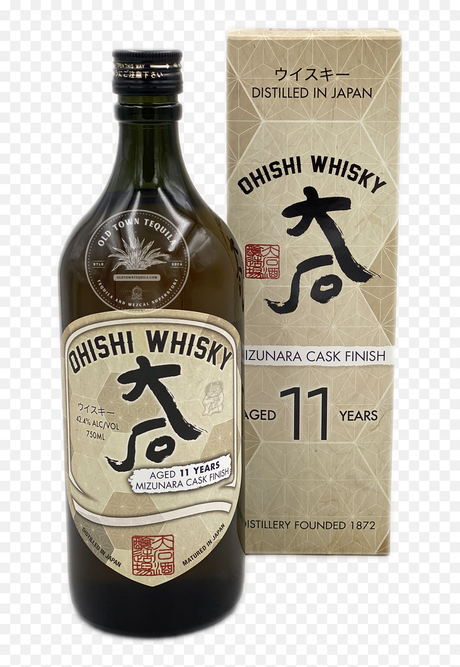 Ohishi 11 Years Mizunara Cask Finish Japanese Whisky - Ohishi Mizunara 11 Year Japanese Whisky Png,Kaito Icon
