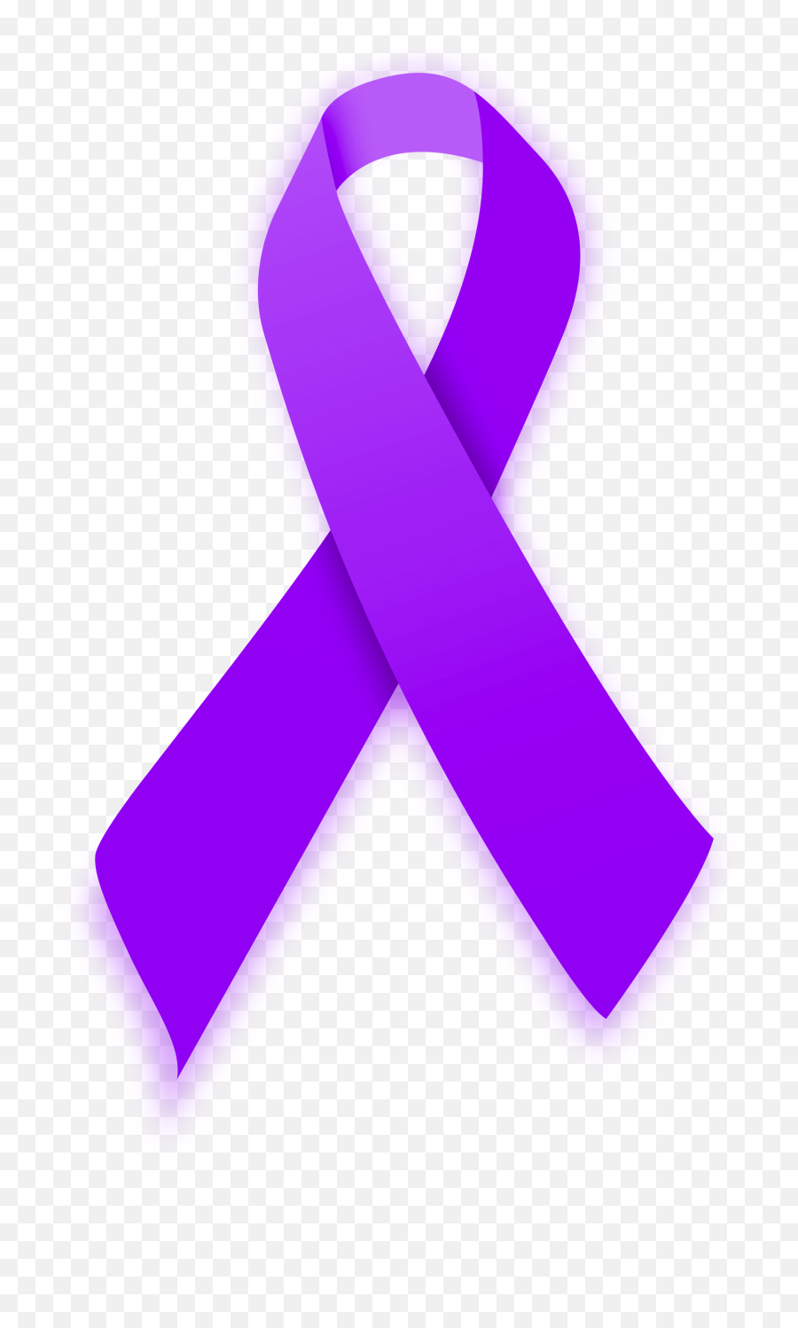 Download Hd Purple Ribbon Png Pic - Purple Ribbon Transparent Background,Purple Ribbon Png