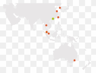 Contact Us - Kyowa Kirin Hong Kong Asia Map In Montessori png