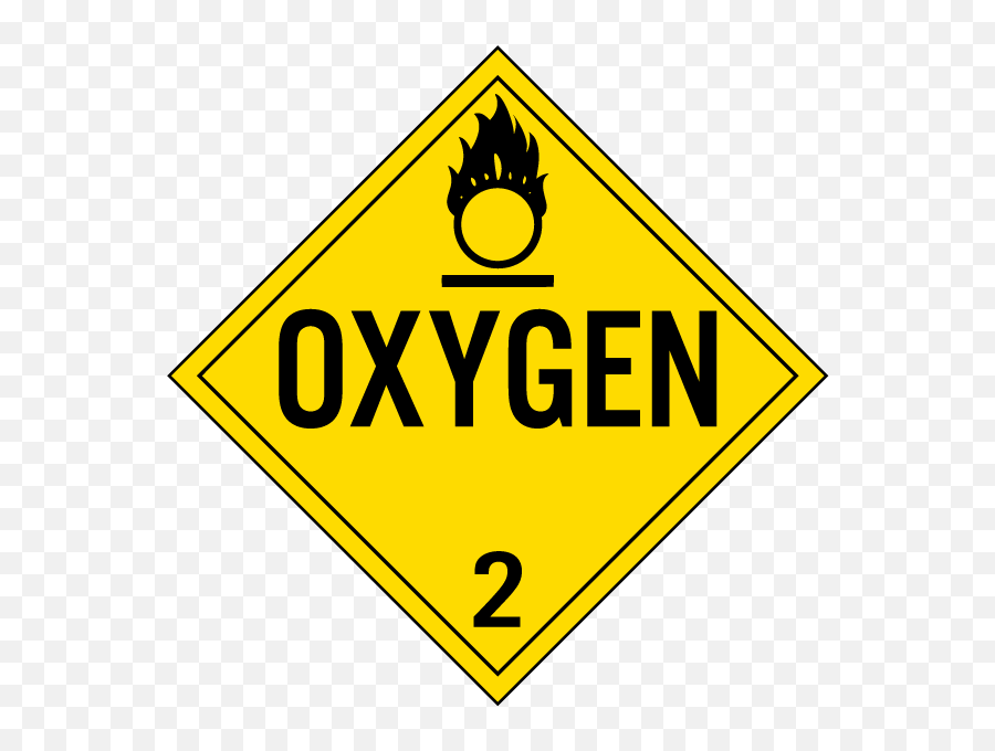 Oxygen Class 2 Placard - Oxidizer Png,Oxygen Os 3 Icon Pack