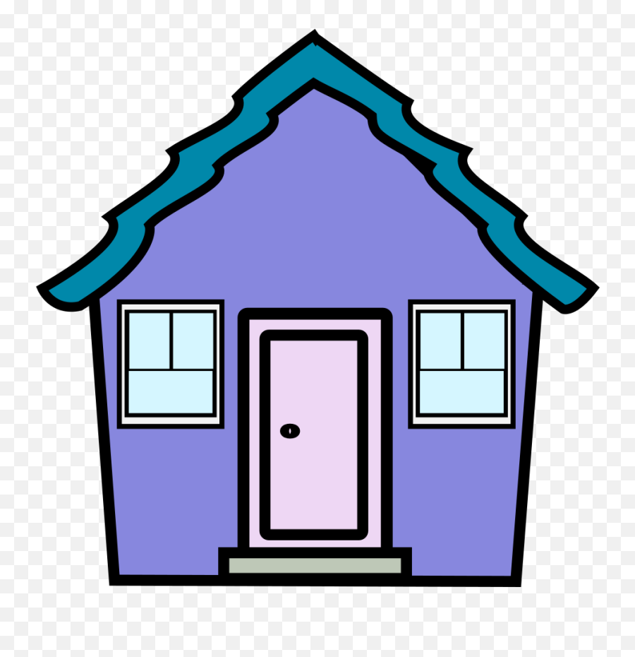 Purple House Clipart - Clipart Suggest Vertical Png,Cartoon House Icon