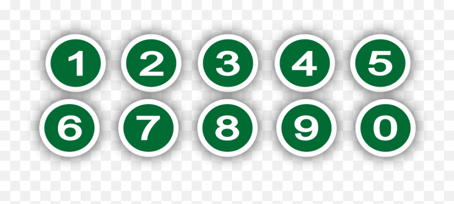 Free Numbers Clipart Pictures - Clipartix Zuccotti Park Png,Green Circle Png